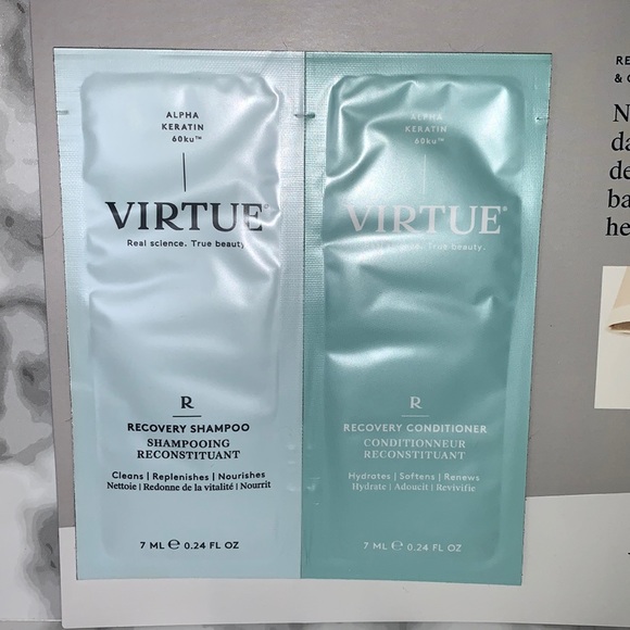 VIRTUE / PHYTO Recovery Shampoo & Conditioner & PHYTODENSIA Fluid Plumping Mask - Picture 5 of 9